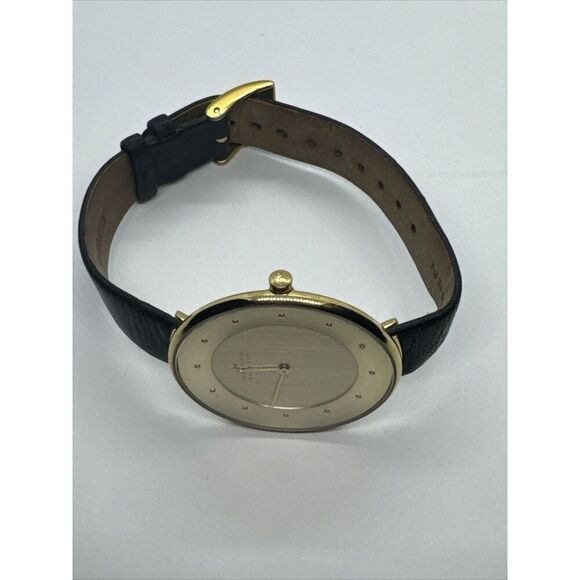Skagen Ditte SKW2262 Women\'s Black Leather Analog Dial Quartz Wrist Watch JNA986
